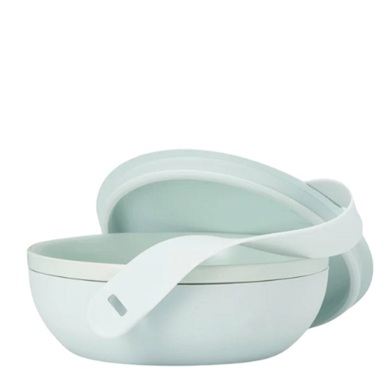 Ceramic Bowl Lunch Container with Lid &amp; Strap - 1Ltr
