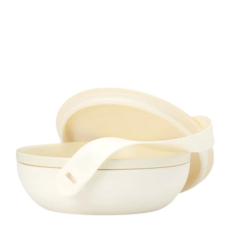 Ceramic Bowl Lunch Container with Lid &amp; Strap - 1Ltr