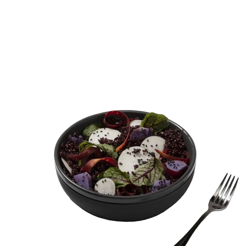 Ceramic Bowl Lunch Container with Lid &amp; Strap - 1Ltr