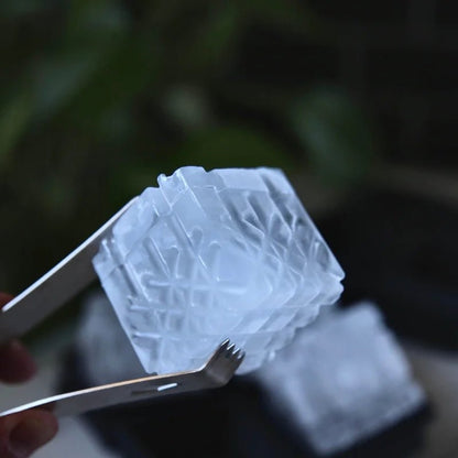 Crystal Cocktail Silicone Ice Tray - Charcoal