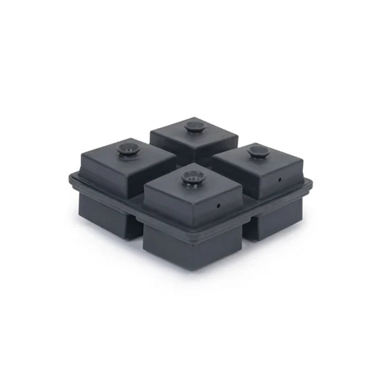 Crystal Cocktail Silicone Ice Tray - Charcoal