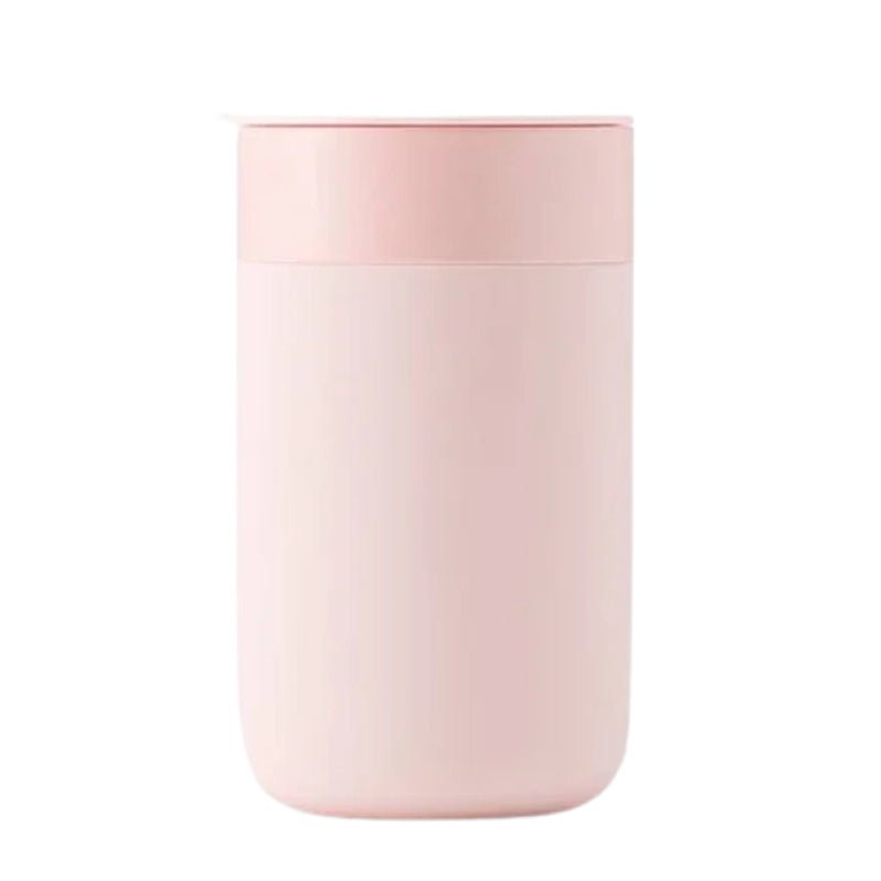 Portable Ceramic Mug with Protective Silicone Sleeve &amp; Lid - 473ml
