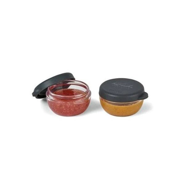 W&amp;P Reusable Leakproof Small Salad Dressing Containers - 2pcs in Kuwait - Waha Lifestyle