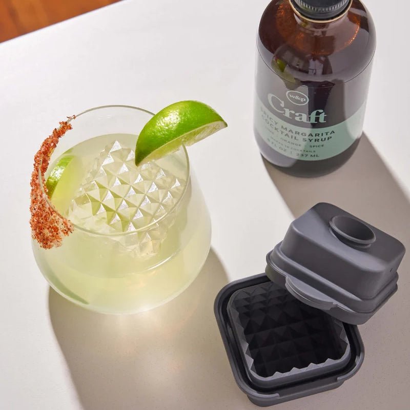 Single Prism Cocktail Ice Cube Mold