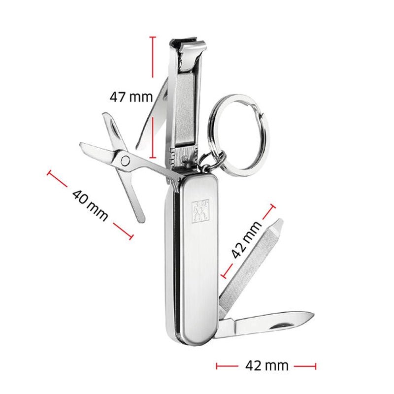 Classic Inox Stainless Steel Multi-Tool Manicure &amp; Grooming Kit