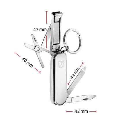 Classic Inox Stainless Steel Multi-Tool Manicure &amp; Grooming Kit
