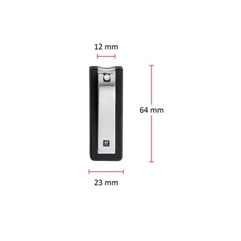 Premium Matte Stainless Steel Nail Clipper with Built-in Clipping Collector