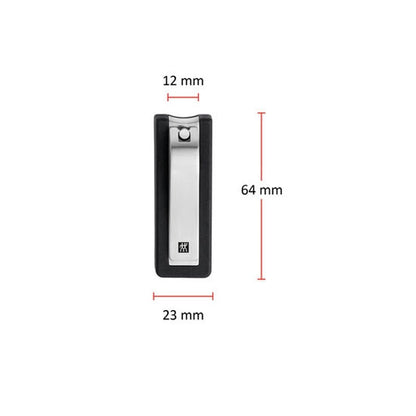 Premium Matte Stainless Steel Nail Clipper with Built-in Clipping Collector