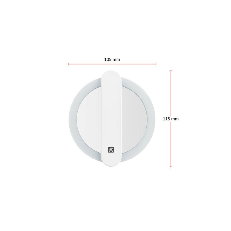 Rechargeable LED Makeup &amp; Travel Mirror with 360° Rotation