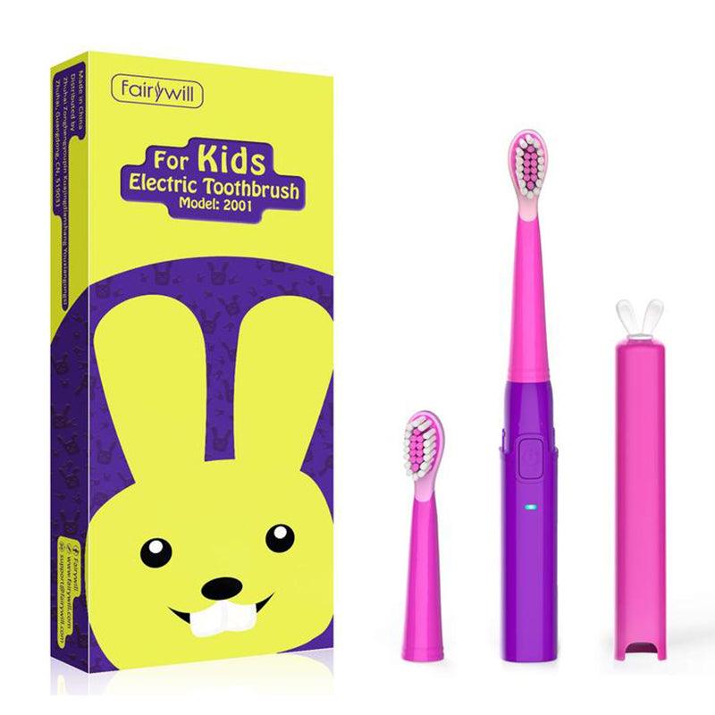 Fairywill kids electric brush - pink - WahaLifeStyle