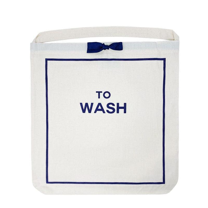 Bag-All Navy Print Laundry Organizer Bag - WahaLifeStyle