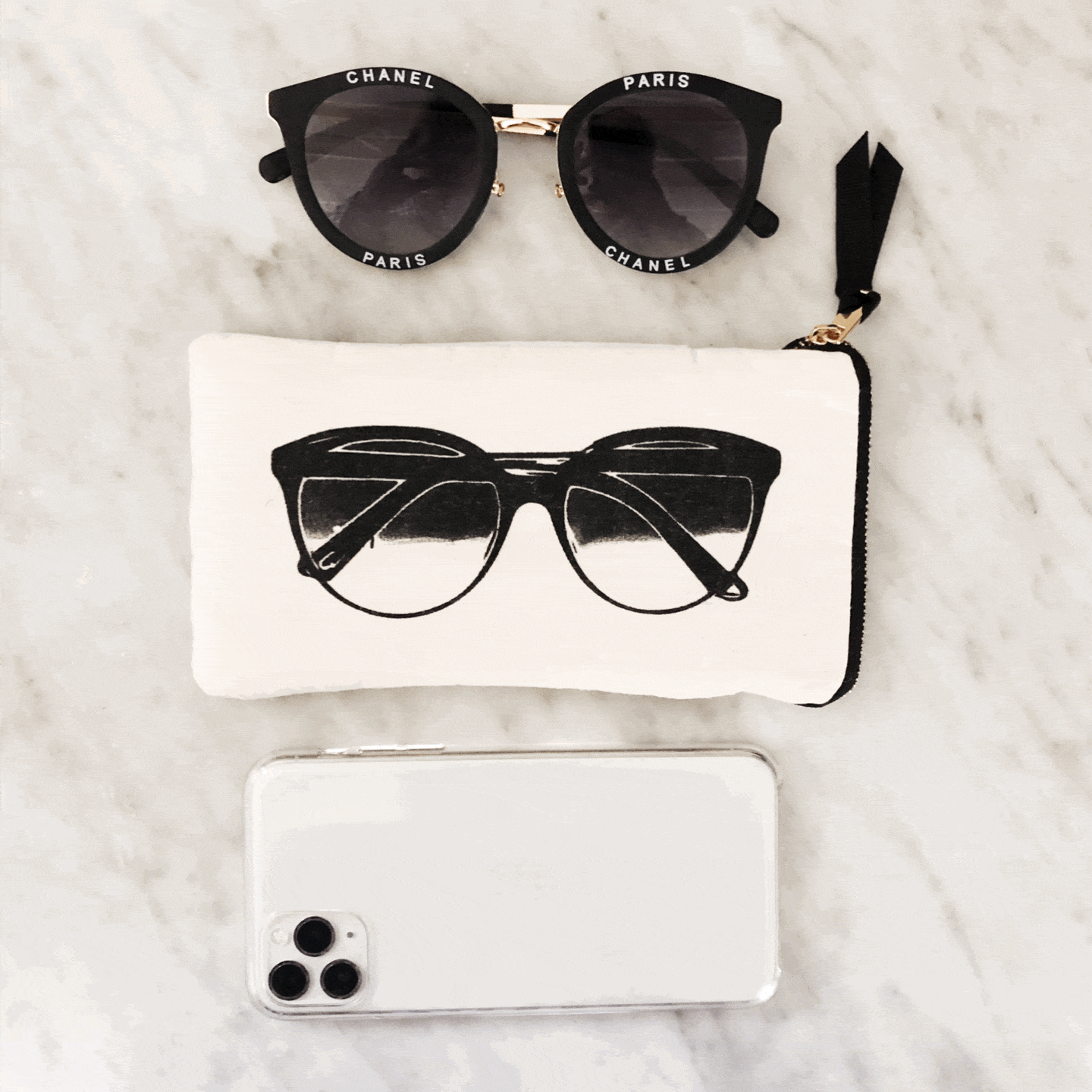Bag-All Sunglasses Case With Pocket - WahaLifeStyle