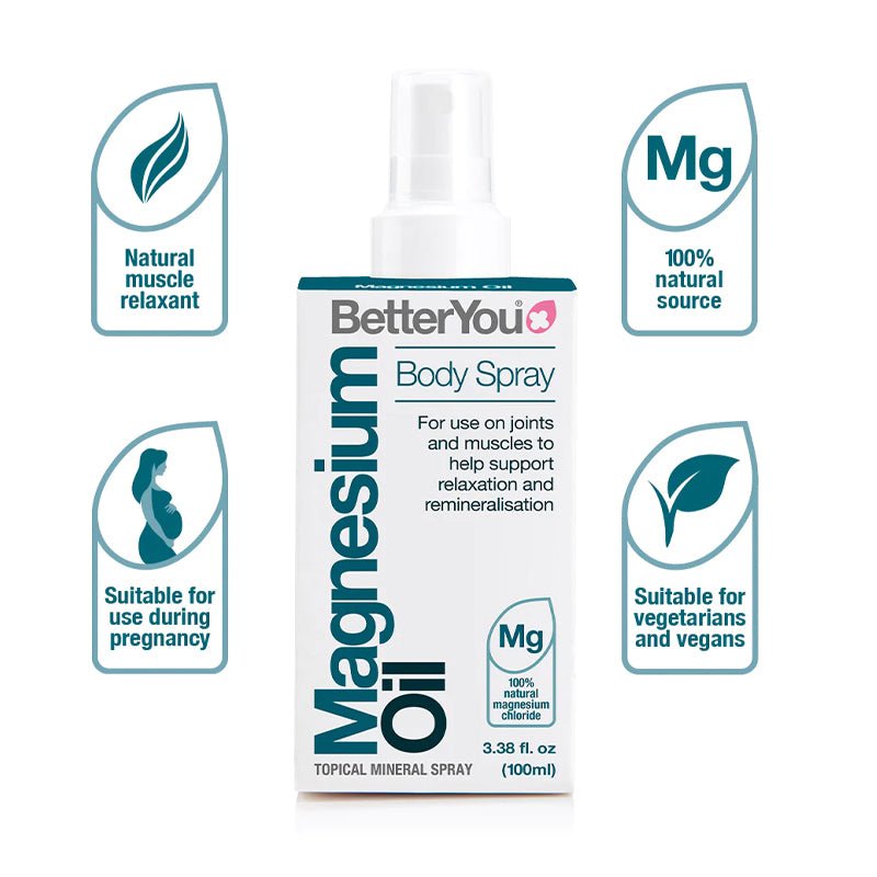 BetterYou Magnesium Oil Tropical Mineral Body Spray - 100ml - Waha Lifestyle