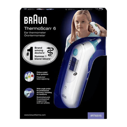 Braun 6 ThermoScan Ear Thermometer - WahaLifeStyle