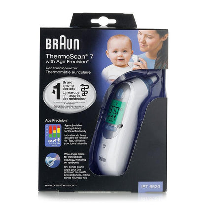 Braun ThermoScan 7 Ear Thermometer With Age Precision Technology - WahaLifeStyle