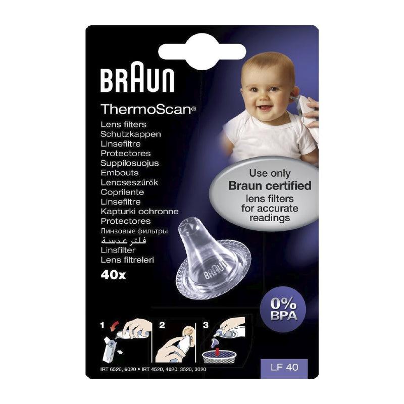 Braun ThermoScan Caps - 40 Disposable Lens Filters - WahaLifeStyle