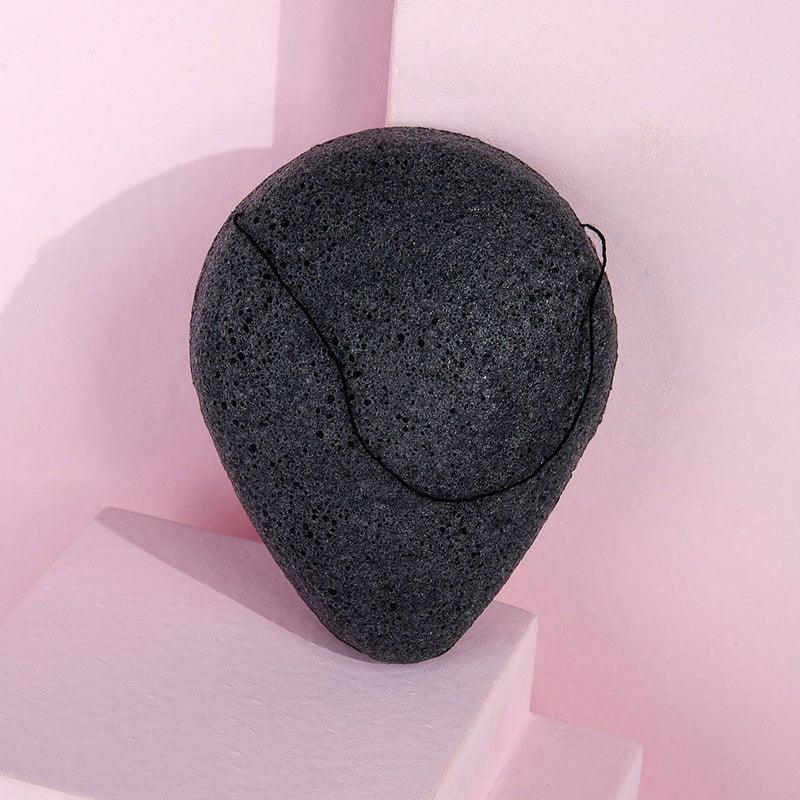 Brushworks Konjac Charcoal Sponge - WahaLifeStyle