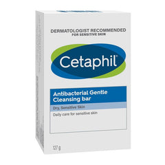 Cetaphil Antibacterial Bar Soap - 127g - WahaLifeStyle