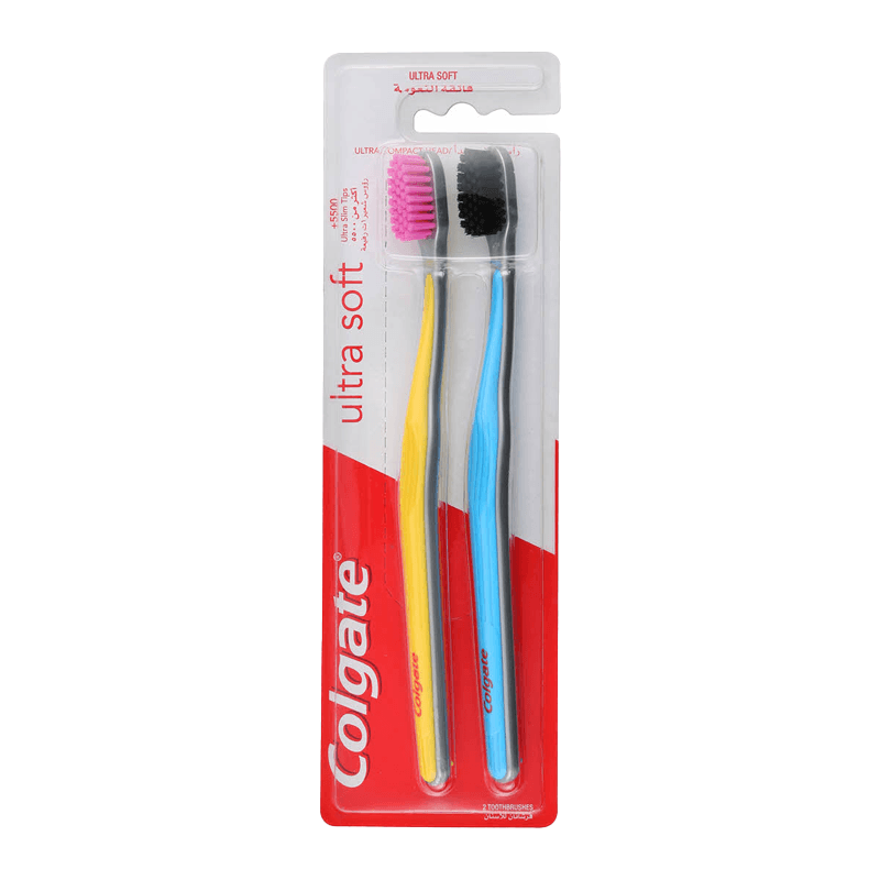 Colgate Ultra Soft Toothbrush Pack Of 2 - WahaLifeStyle
