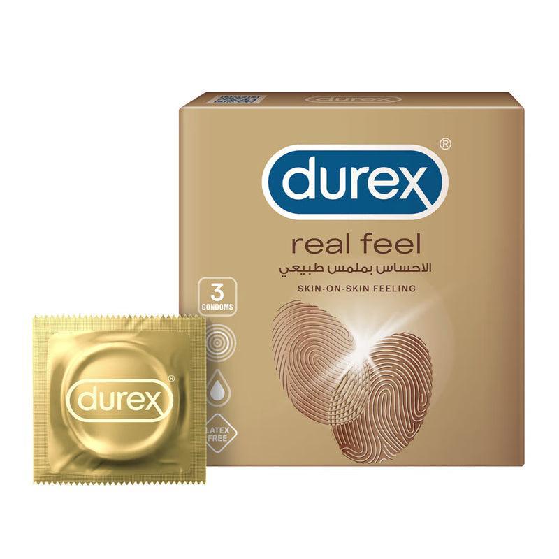 Durex Real Feel Condoms - 3pcs - WahaLifeStyle