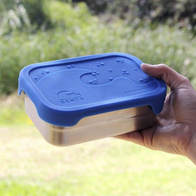 Ecolunchbox Splash Stainless Steel Lunch Box Blue - 700ml - WahaLifeStyle
