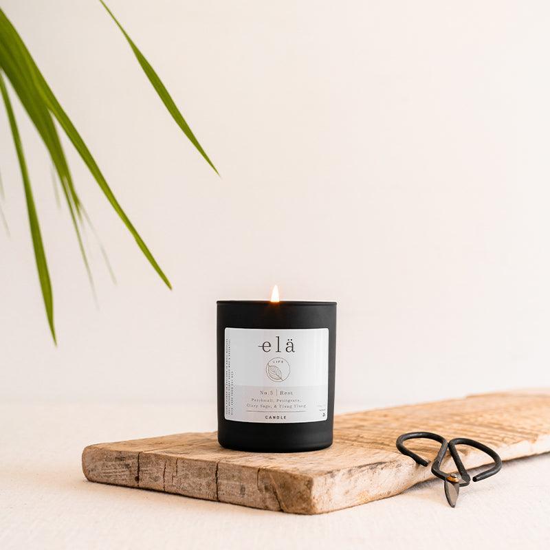 Ela Life Rest No.5 Candle - 160g - WahaLifeStyle