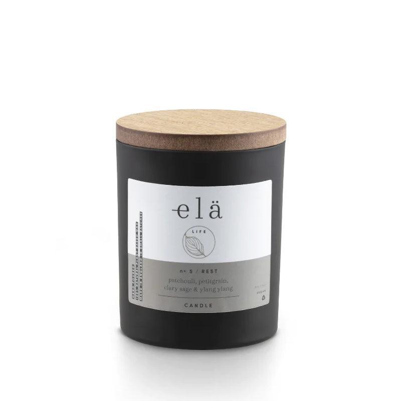 Ela Life Rest No.5 Candle - 160g - WahaLifeStyle