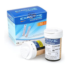 Exactive Vital Blood Glucose Test Strips - 50pcs - WahaLifeStyle
