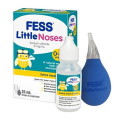 Fess Little Noses Drops + Aspirator - 25ml - WahaLifeStyle