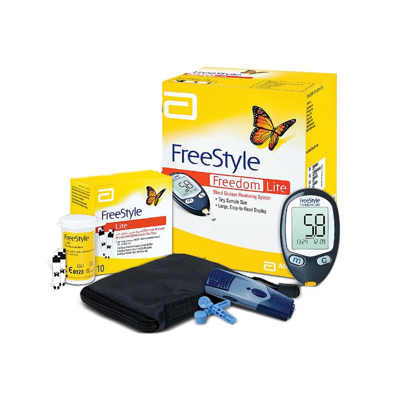 FreeStyle Freedom Lite Blood Glucose Monitoring Kit - WahaLifeStyle
