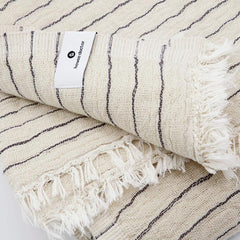 House Doctor Cotton Blanket - Dark Grey - WahaLifeStyle