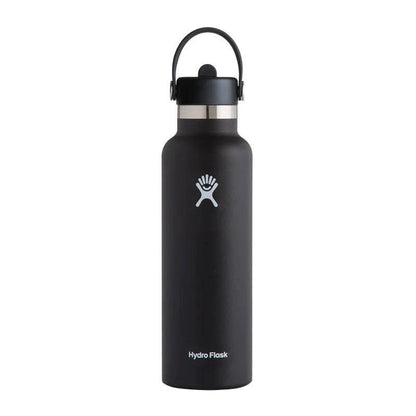 Hydro Flask Vacuum Bottle With Standard Mouth &amp; Flex Straw Cap - 520ml - Waha Lifestyle