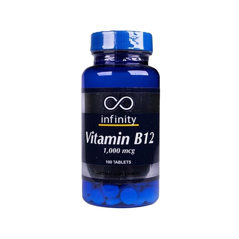 Infinity Vitamin B12 Dietary Supplements - 100 Tablets - WahaLifeStyle