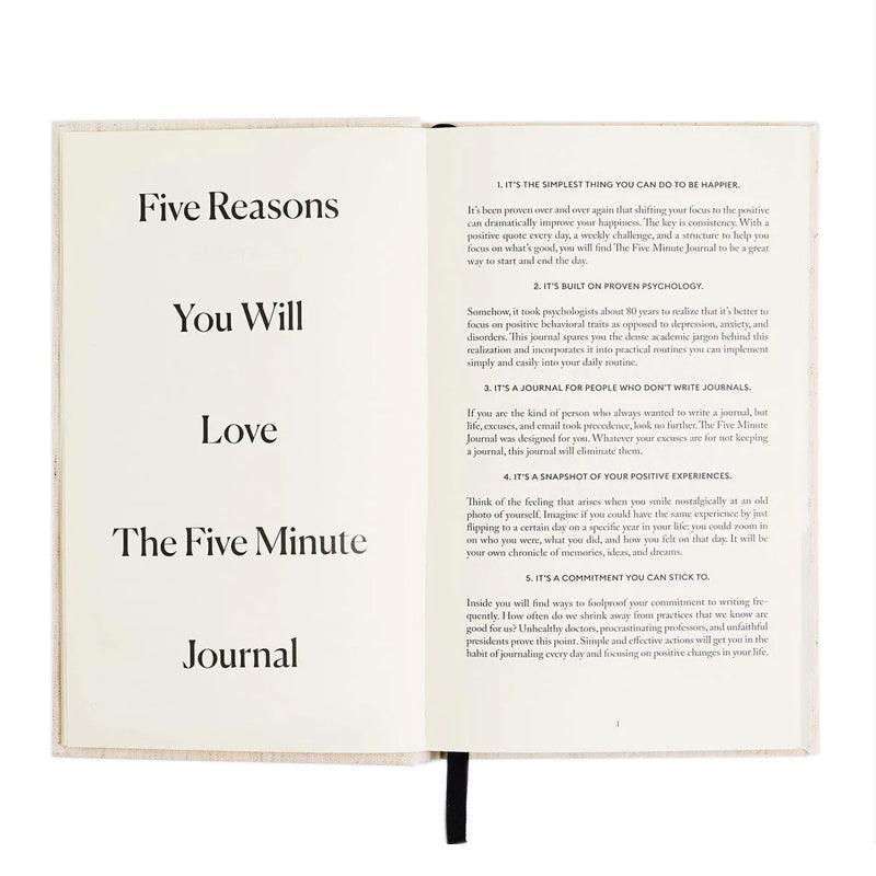 Intelligent Change The Five Minute Journal - WahaLifeStyle