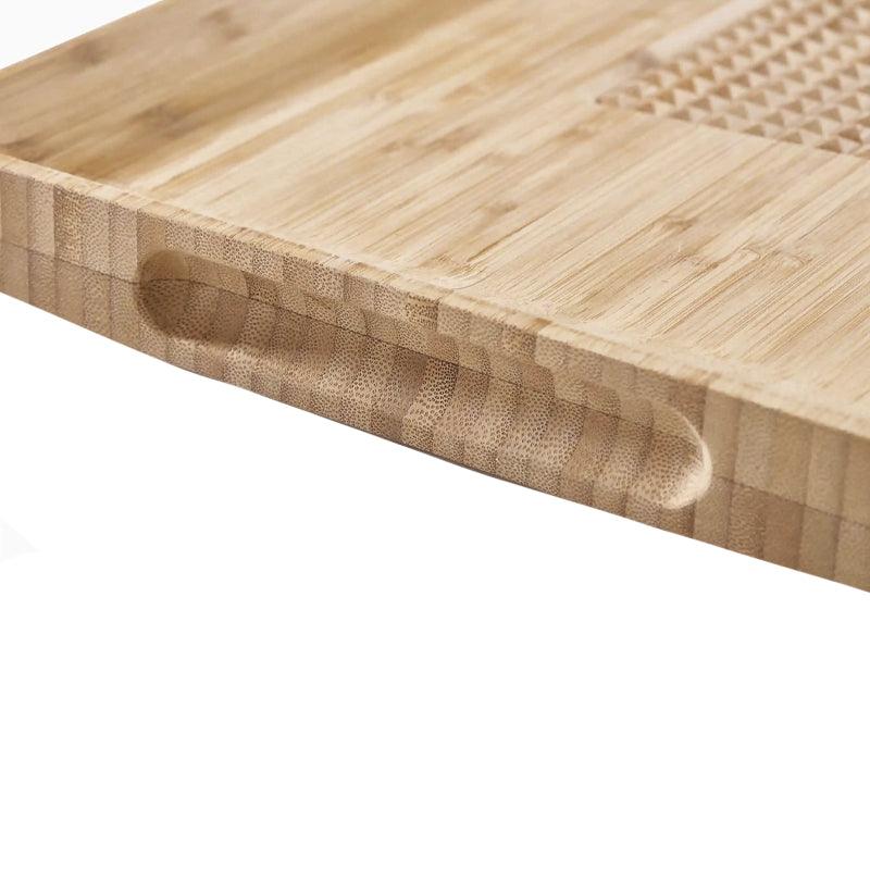 Joseph & Joseph Cut & Carve Bamboo Chopping Board - WahaLifeStyle