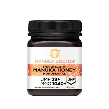 Manuka Doctor Monofloral Honey UMF+23 - 250g - WahaLifeStyle