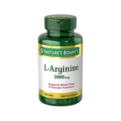 Nature's Bounty L-Arginine 1000 Mg - 50 Tablets - WahaLifeStyle