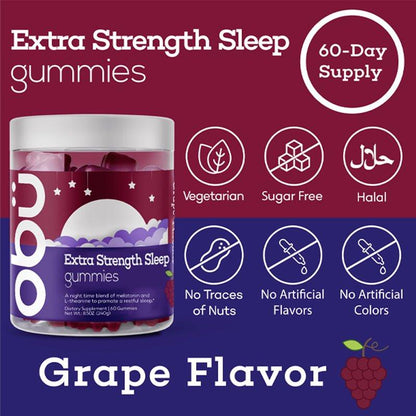 Obu Nutrition Extra Strength Sleep Supplements - 60pcs - WahaLifeStyle