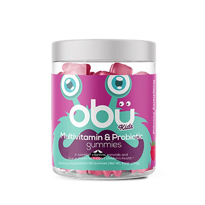 Obu Nutrition Multivitamin + Probiotic Kids Supplements - 90 pcs - WahaLifeStyle