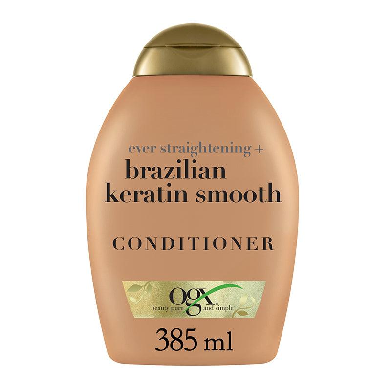 OGX Brazilian Keratin Hair Conditioner - 385ml - WahaLifeStyle