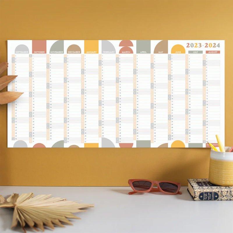 Once Upon A Tuesday 2024 Academic Year Compact Wall Planner - Waha Lifestyle