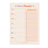 Once Upon A Tuesday Colorful Meal Planner & Shopping List - A5 - Waha Lifestyle