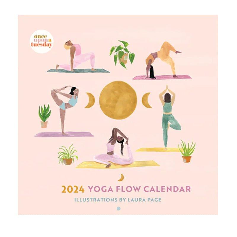 Once Upon A Tuesday Laura Page Artist Collab Yoga Flow 2024 Calendar - Waha Lifestyle