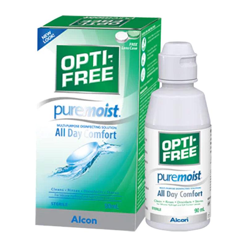 Opti-Free Puremoist Freshlook Contact Lenses Solution - 90ml - WahaLifeStyle