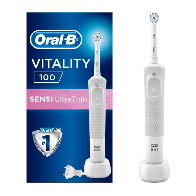 Oral B Vitality 100 Sensi Ultrathin Electric Toothbrush - WahaLifeStyle