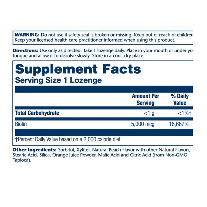 Solaray Vitamin B12 5000mcg Lozenges - 30pcs - WahaLifeStyle