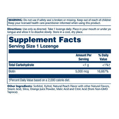 Solaray Vitamin B12 5000mcg Lozenges - 30pcs - WahaLifeStyle