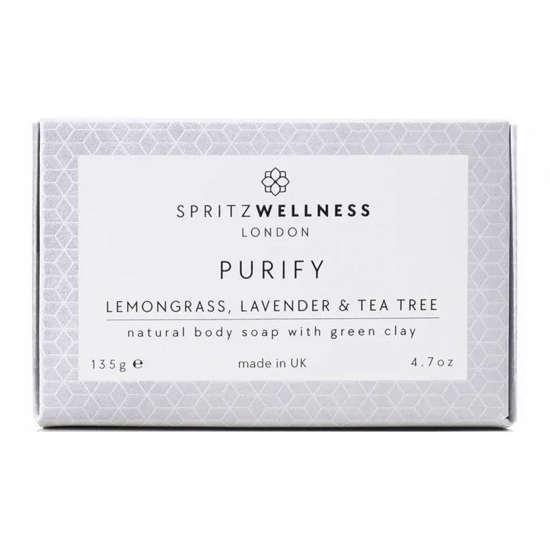 Spritz Wellness Purify Green Clay Body Soap - 135g - WahaLifeStyle