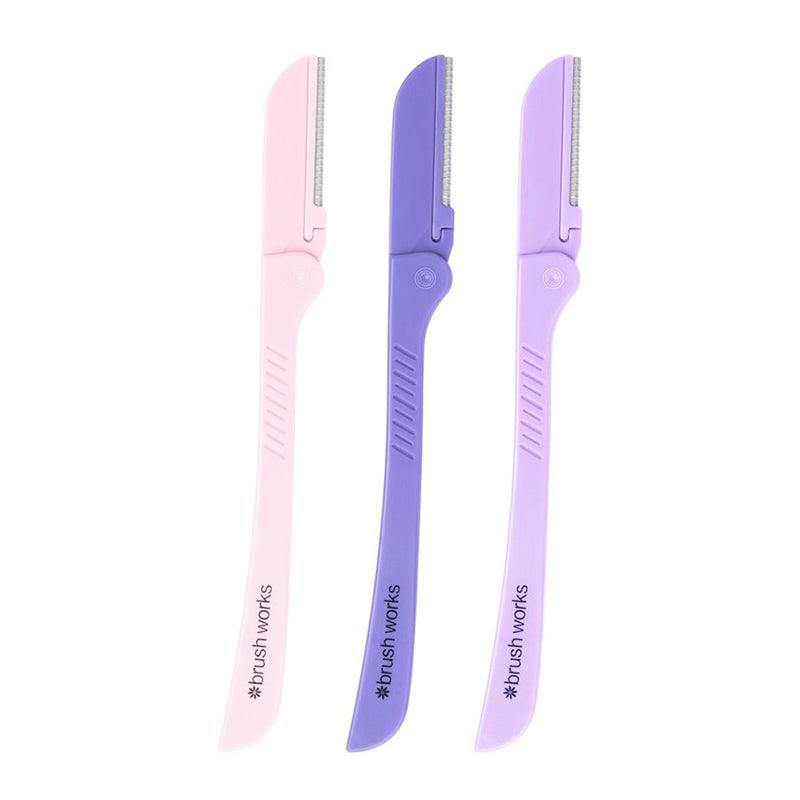 Brushworks precision eyebrow razors pack of 3 - WahaLifeStyle