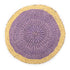 The Basket Room Mosi Woven Placemat - Lavender & Yellow - WahaLifeStyle